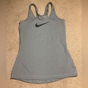 Nike Pro Grey Tank Top Women’s Size Small